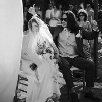 Cindy yang dikabarkan mulai berpacaran dengan Ello sejak awal tahun lalu itu juga mengenakan veil di hari bahagianya.Foto: dok. The Brightstory