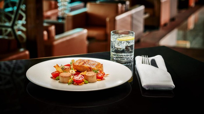 Makanan vegan dari Emirates