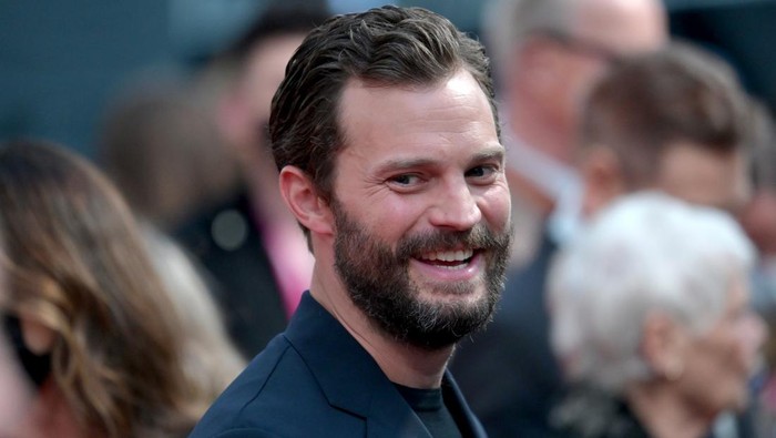 LONDON, ENGLAND - FEBRUARY 09:  Jamie Dornan attends the UK Premiere of Fifty Shades Darker at the Odeon Leicester Square on February 9, 2017 in London, United Kingdom.  (Photo by Tim P. Whitby/Getty Images)