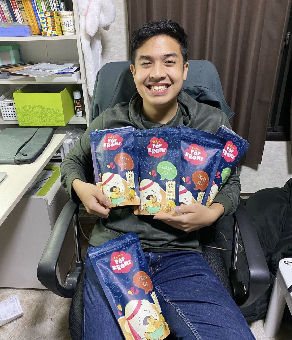 Jerome Polin Bisnis Teh Buah Kekinian hingga Popcorn dengan Misi Mulia