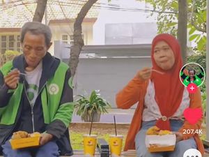 Kocak! Babeh Ojol Parodikan Video Klip Noah Jadi Menghapus Laparmu