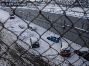 Badai Salju di North Dakota Bahayakan Pengendara