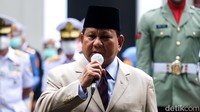Prabowo diketahui menjadi inspektur upcara dalam peringatan Hari Bhakti Taruna di TMP Taruna, Kota Tangerang.
