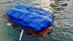 Ngeri! Perahu BBM Terbakar di Pelabuhan Gayam Sapudi Sumenep