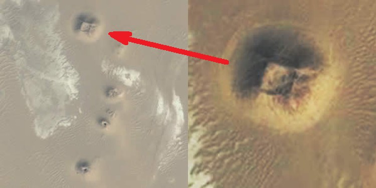 Pemandangan aneh Google Earth Pemandangan aneh Google Earth