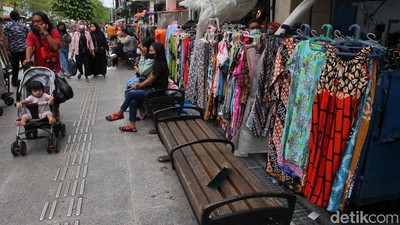 Penampakan Terkini PKL Malioboro yang Akan Direlokasi