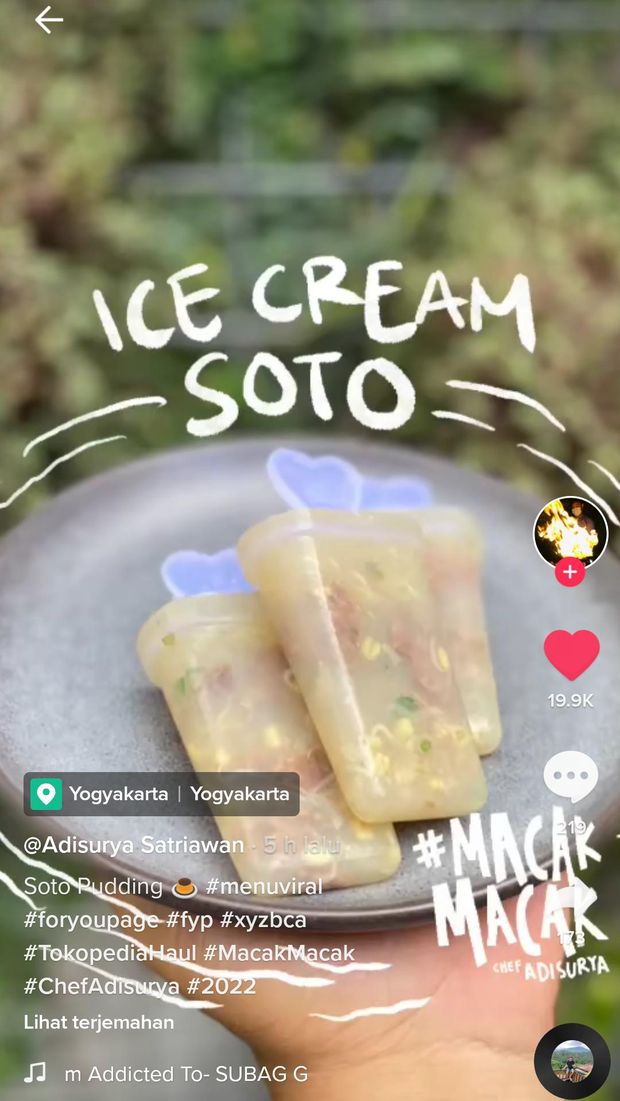 Pria Ini Masak Soto Jadi Puding, Netizen: Sekte Baru Makan Soto