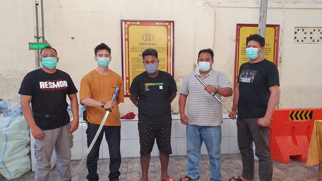 Polisi Ungkap Pria Ditebas-Tangan Nyaris Putus di Manado Minta Jatah Preman
