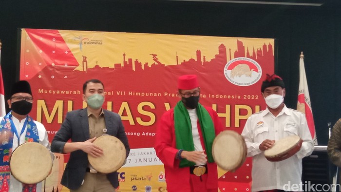 Sandiaga Uno di Munas VII HPI