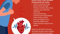 Meski ada beberapa faktor risiko yang sulit dihindari seperti kelainan pada struktur jantung, ada juga faktor risiko yang bisa dihindari.