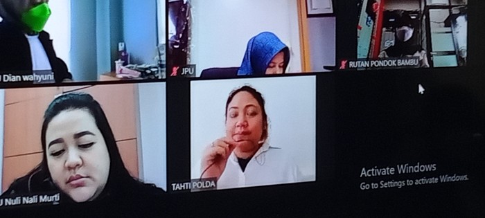 Sidang Olivia Nathania