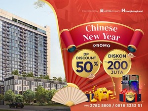 Kali Ini Saja! Beli Apartemen Mewah di Jaksel, Diskon DP 50%!