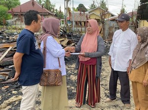 Andre Rosiade Bantu Korban Kebakaran di Tarusan, Pessel