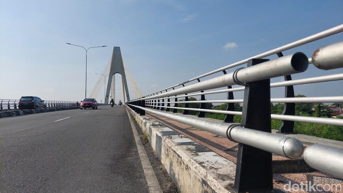 Besi jembatan Siak di Pekanbaru hilang dicuri, kewilayahan diminta awasi