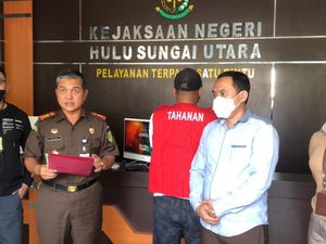 Buron 7 Tahun, Terpidana Narkoba Ditangkap Kejari Hulu Sungai Utara