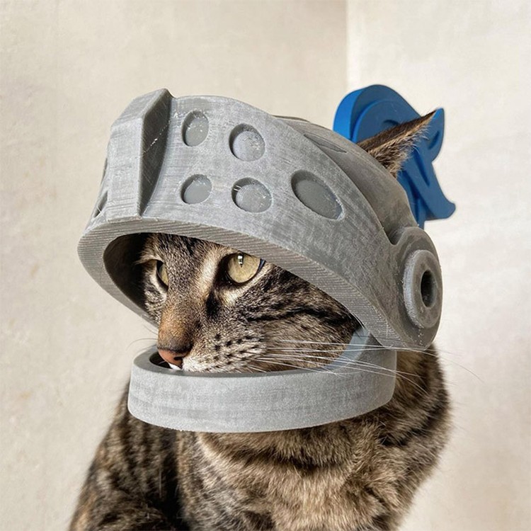 fotoinet helm kucing printer 3d fotoinet helm kucing printer 3d