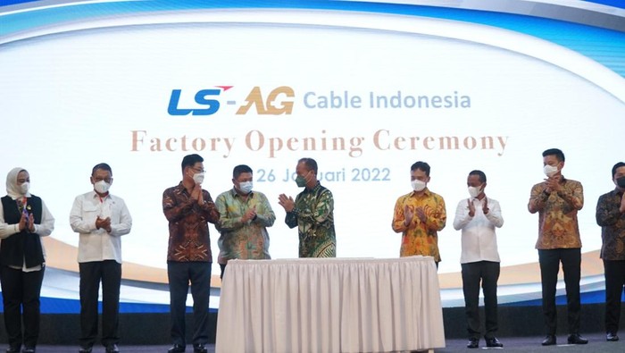 LS Cable & System mengumumkan telah menyelesaikan pembangunan Pabrik Kabel Listrik tahap pertama di Indonesia