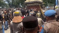 Demo Ricuh-Naik Patung Maung Lodaya Berujung 725 Anggota GMBI Ditangkap