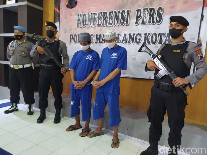 Rilis kasus pengeroyokan driver ojol di Polres Magelang Kota.