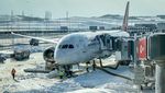 Tumpukan Salju Bikin Bandara Istanbul Terganggu