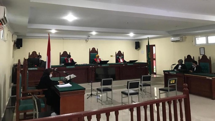 Sidang vonis eks Manajer Kimia Farma atas kasus tes antigen bekas di Bandara Kualanamu, Sumut