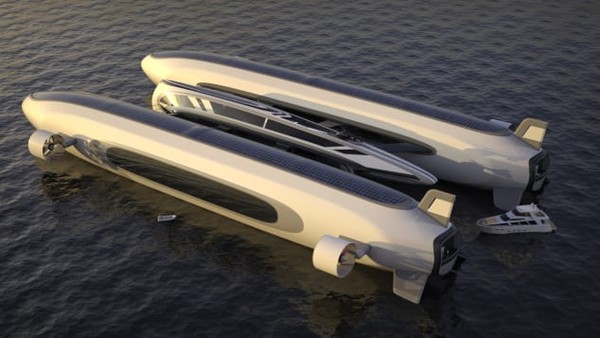 Air Yacht juga dirancang untuk berlayar di atas air dengan perkiraan kecepatan lima knot berkat rongga yang mereka sebut ruang bawah tanah tiup. Nantinya ruang ini terisi udara saat mendekati air, sehingga memungkinkan kendaraan untuk mengapung. Air Yacht juga dirancang untuk berlayar di atas air dengan perkiraan kecepatan lima knot berkat rongga yang mereka sebut ruang bawah tanah tiup. Nantinya ruang ini terisi udara saat mendekati air, sehingga memungkinkan kendaraan untuk mengapung.