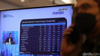 Top! Bank Mandiri Cuan Laba Hingga Rp 28 T