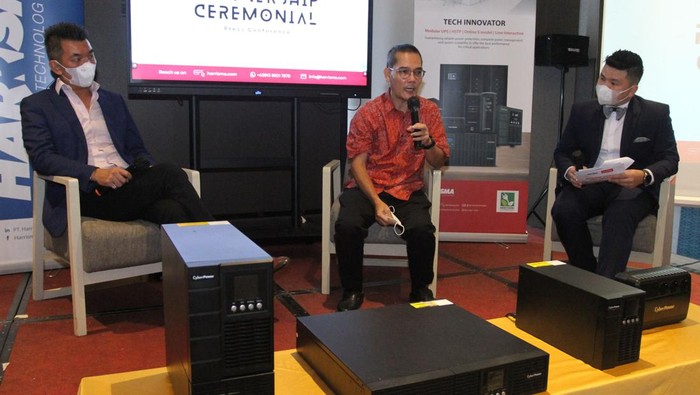 Upaya Perkuat Penetrasi Pasar UPS Tanah Air Demi memenuhu kebutuhan di era loT dan industri 4.0 saat ini, CyberPower meluncurkan teknologi green solution dan teknologi hemat energi.