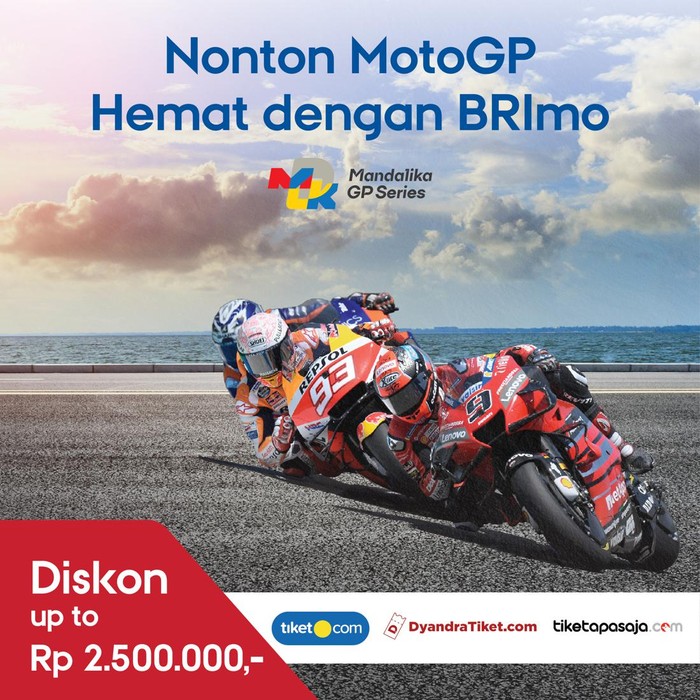 Beli Tiket Nonton MotoGP di BRImo