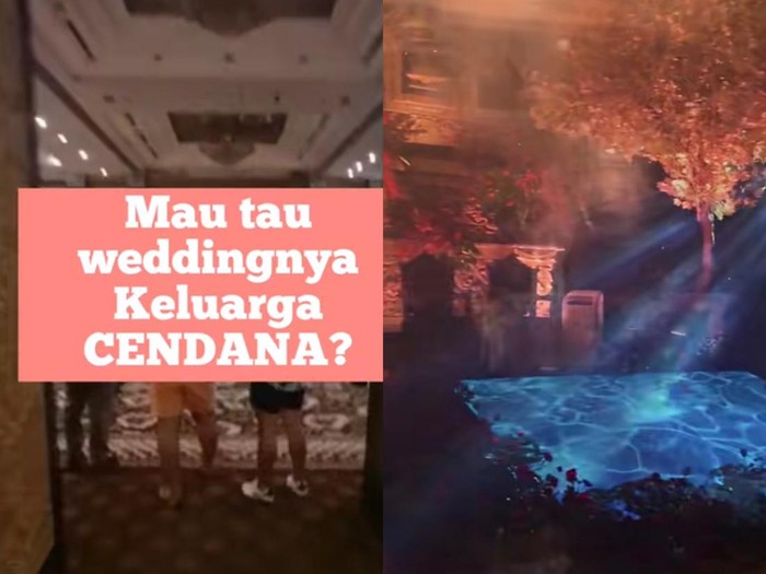 Vendor pernikahan viral yang mengunggah konsep pernikahan keluarga Cendana. Foto: Dok. Tangkapan layar akun TikTok @raindropsdeco. Vendor pernikahan viral yang mengunggah konsep pernikahan keluarga Cendana. Foto: Dok. Tangkapan layar akun TikTok @raindropsdeco.