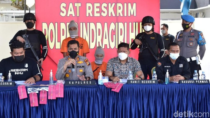 Dua bandit pecah kaca mobil diringkus polisi di Riau