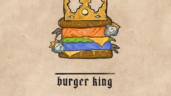 Dari logo YouTube, Instagram, Burger King hingga sepatu Puma ia coba ubah dengan gaya seni di abad pertengahan. Foto: Instagram/ilya_stallone_artist