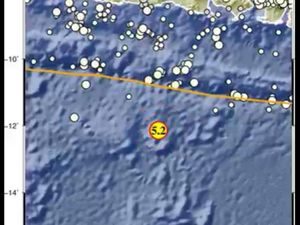 Gempa 5,2 M Guncang Malang