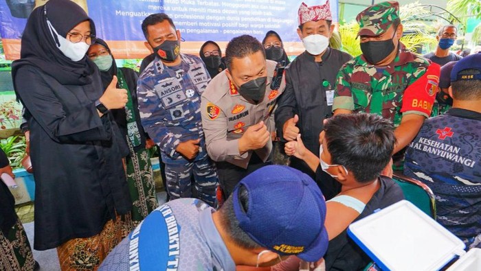 Gotong Royong Masifkan Vaksinasi Anak, Banyuwangi Kini Capai 83 Persen