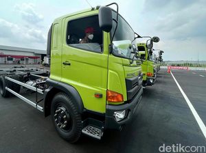 Canggih! Hino Punya Teknologi yang Bisa Ketahui Perilaku Berkendara Sopir Truk