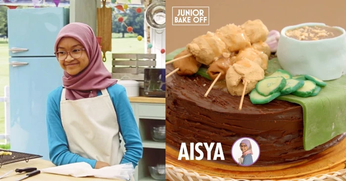 Jago! Bocah 12 Tahun Ini Bikin Kue Bentuk Sate di Junior Bake Off