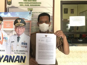 Soroti Dugaan Mafia Tanah, Kades Sukabumi Surati Jokowi