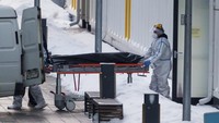 Diketahui, Rusia mencatatkan rekor kasus harian COVID-19 mencapai 88 ribu kasus. AP Photo/Pavel Golovkin.