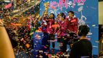 Danila Sarungan Ikut Para Musisi Tanding Futsal
