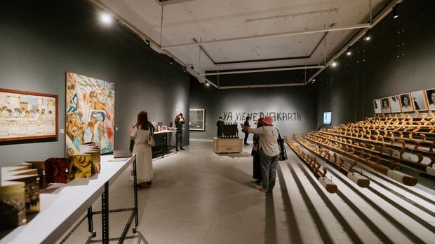Pameran Seni 'Para Sekutu yang Tidak Bisa Berkata Tidak' di Galeri Nasional Indonesia