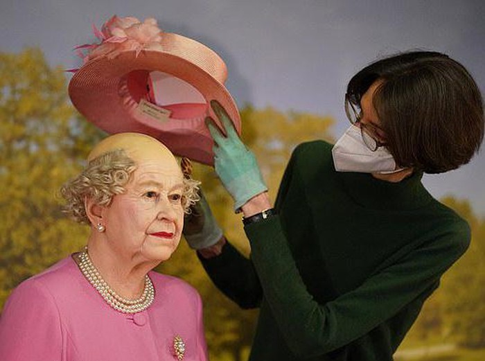 Patung lilin Ratu Elizabeth II Patung lilin Ratu Elizabeth II
