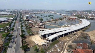 Wow! Ini Dia Tol Tanggul Laut Semarang-Demak