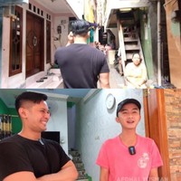 Selanjutnya ada Sensen, asisten Raffi Ahmad. Rumahnya berada di dalam gang sempit. Di rumah tersebut Sensen tinggal bersama sang kakak. Semenjak menjadi asisten Raffi Ahmad, nama Sensen memang mulai banyak dikenal. Sensen selalu tampak menemani Raffi, bahkan sampai ke luar negeri. Foto: YouTube/Afdhal Yusman