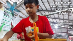 Kisah Sukses Pemuda Jualan Bumbu Jadi di Pasar, Sebulan Omzetnya Rp 60 Juta