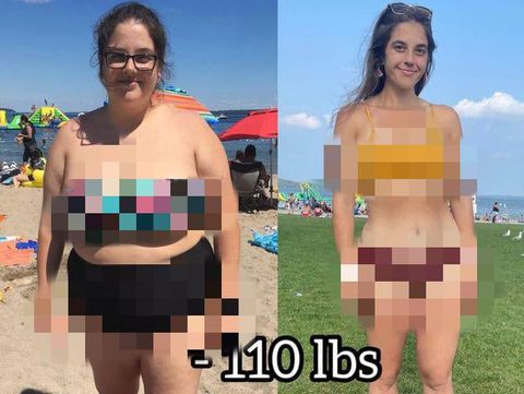 Takut Tak Muat Duduk di Kursi Resto, Wanita Ini Terpacu Turun BB  44 Kg!