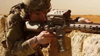 Precision-Guided Firearm adalah sistem senjata yang dikembangkan TrackPoint. Keistimewannya adalah dapat melacak target secara akurat sampai sejauh 1.280 meter, bahkan meskipun target itu bergerak. Foto: Pocket Lint
