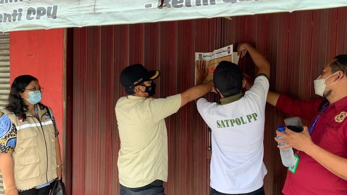 Gerebek Toko Kosmetik, Satpol PP Tangerang Amankan Ratusan Obat Terlarang (dok.ist)