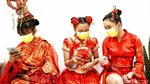 Lenggak-lenggok Fashion Show Anak Ramaikan Imlek di Mall