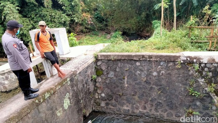 Lokasi bocah tenggelam di Blitar