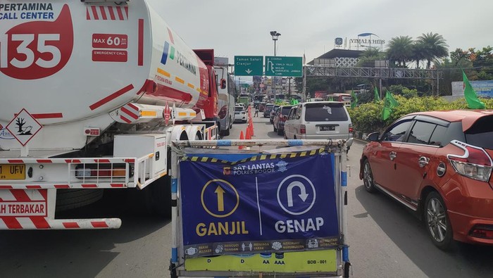 Macet arah Puncak (Rizky-detikcom)